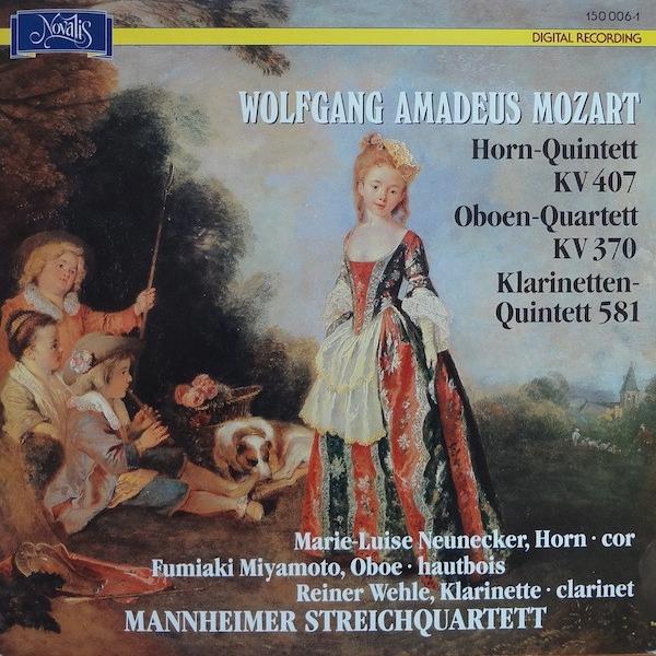 Mozart Quartett für Oboe Violine Viola Violoncello F Dur KV 370